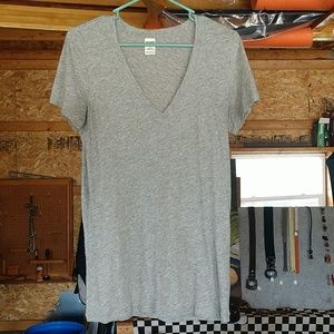 Victoria secret pink gray tshirt